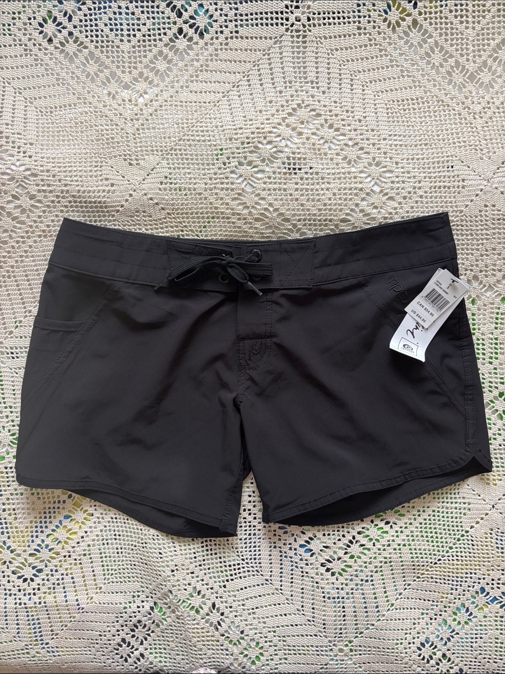 Rip Curl Black Athletic Women's Shorts